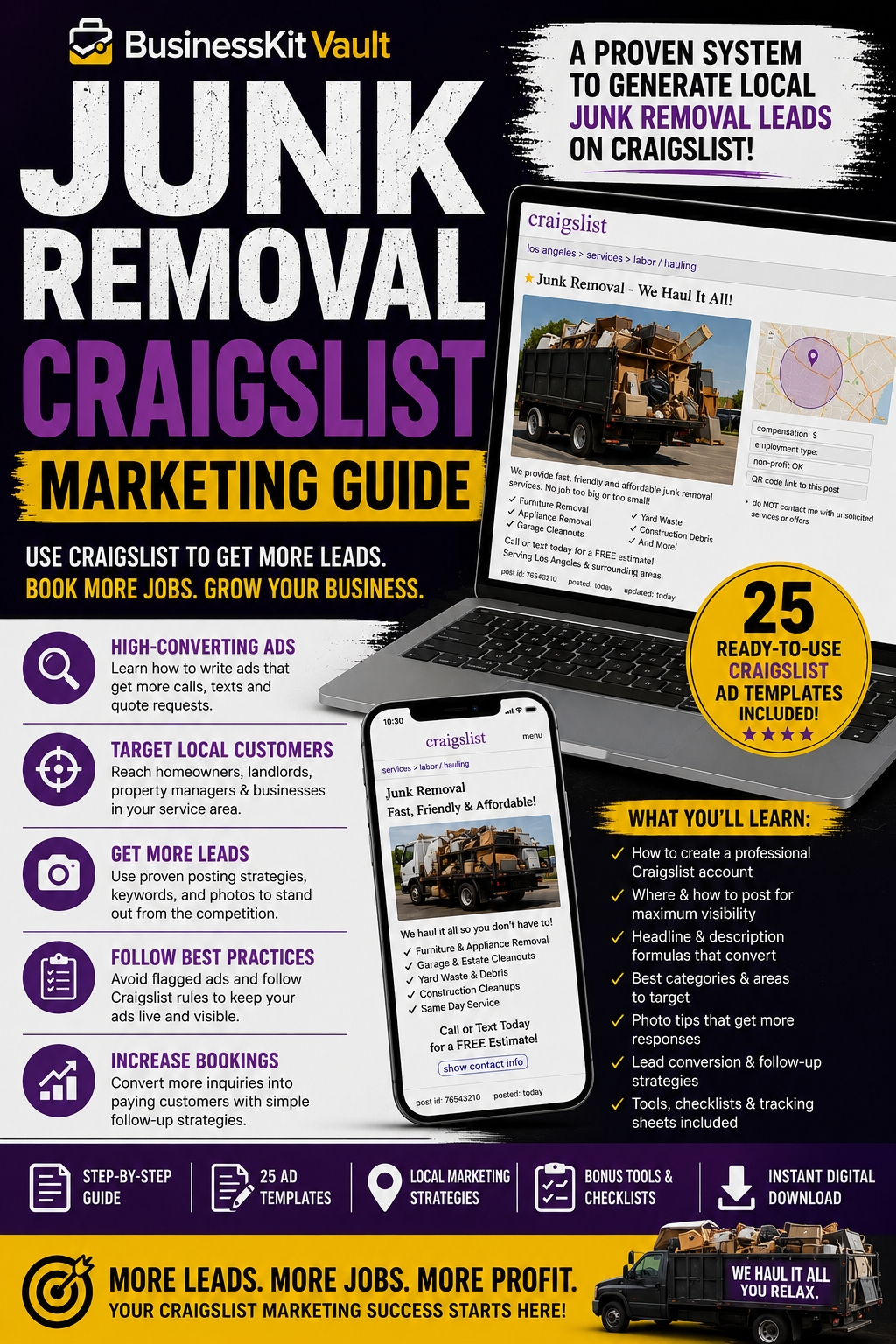 Junk Removal Craigslist Marketing Guide