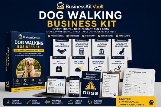 Dog Walking Business Starter Kit