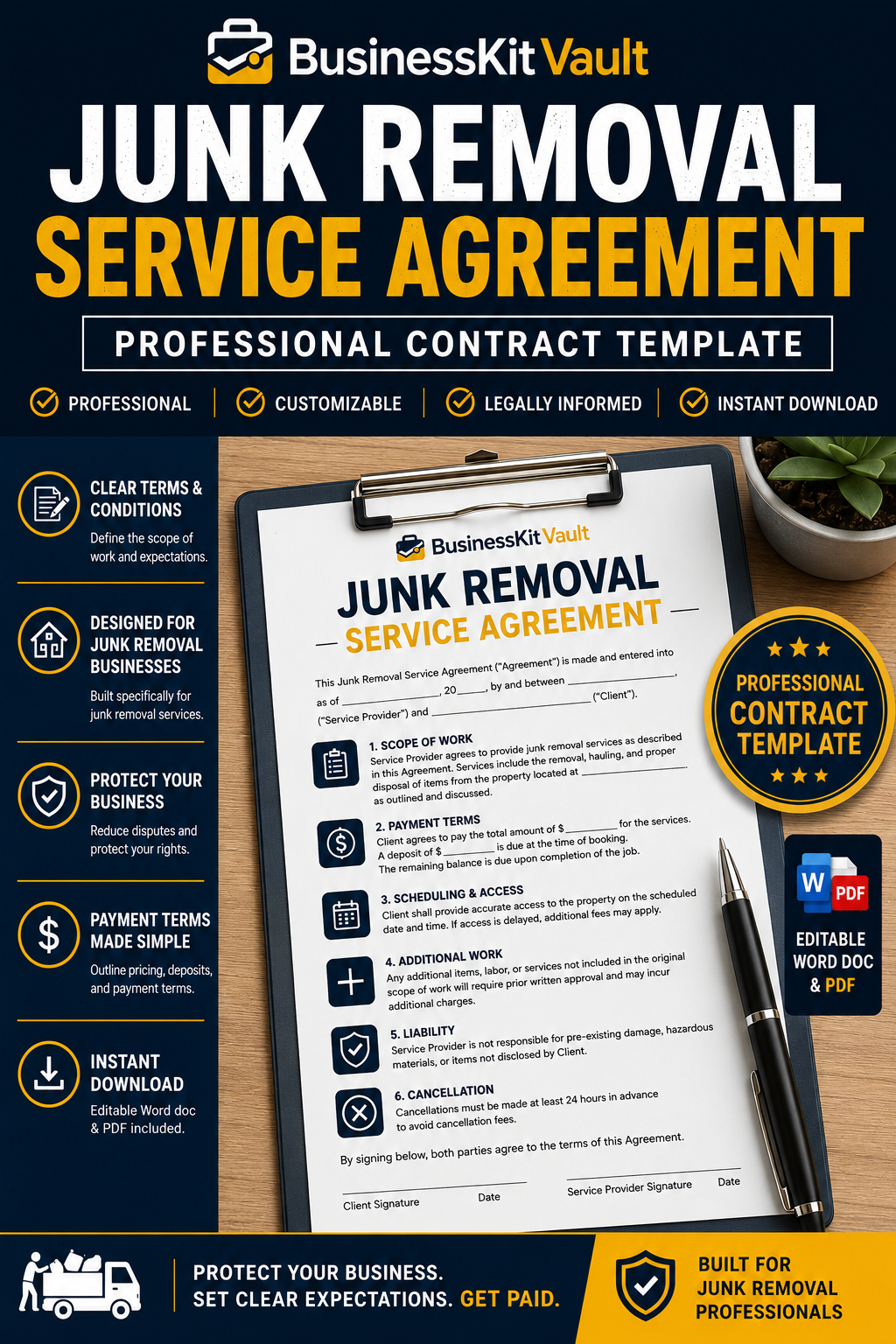 Junk Removal Service Agreement