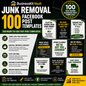 Junk Removal 100 Facebook Post Templates