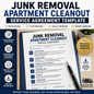 Junk Removal Apartment Cleanout Service Agreement