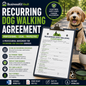 Recurring Dog Walking Agreement Template
