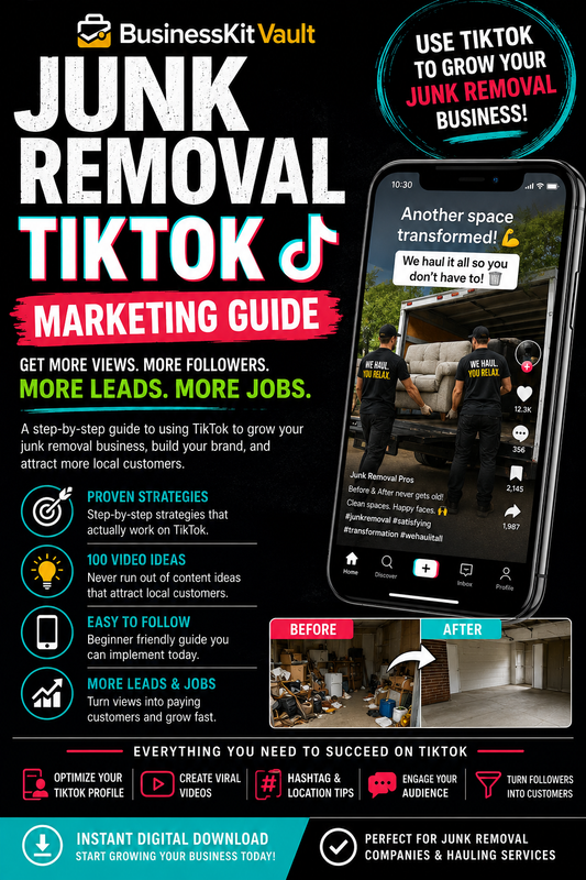 Junk Removal TikTok Marketing Guide